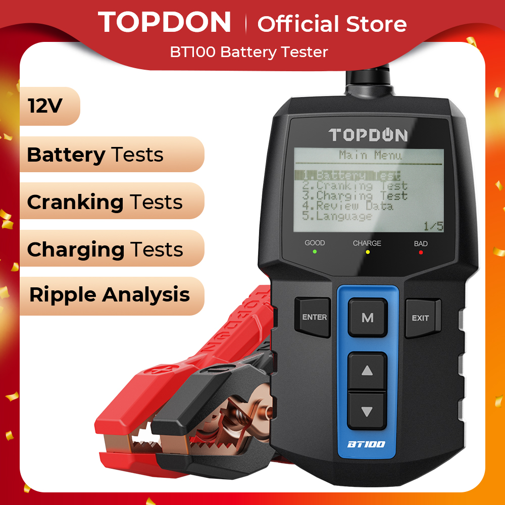 TOPDON BT100 12V Car Battery T - Topdon Tc001 Thermal Camera 评论和价格