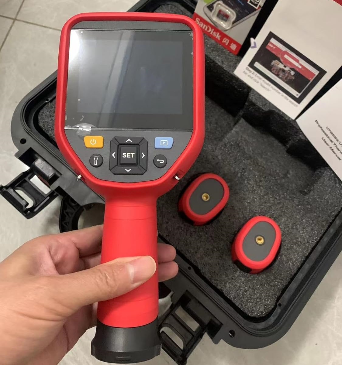 UNI-T UTi384G Professional The - Thermal Camera Type C 384X288 评论和价格